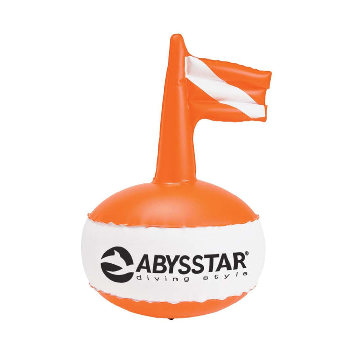 Bouée de plongée sphérique orange 38x45cm Abysstar 50103
