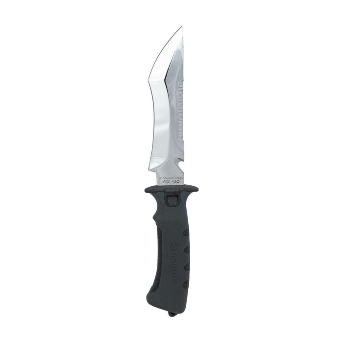Couteau de Plongée Dragon Noir 14,5cm Abysstar 50161