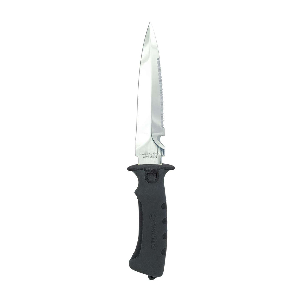 Couteau de Plongée Dragon Kill Noir 14,5cm Abysstar 50162