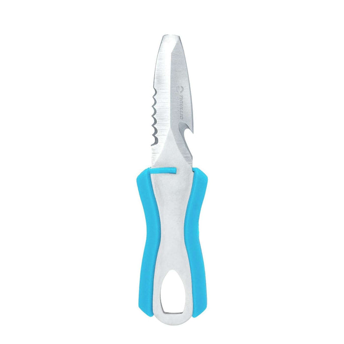 Couteau de Plongée Aigle 4 Bleu 7cm Abysstar 50165