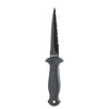Couteau de Plongée Squash-12 Noir 12cm Abysstar 50170
