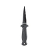 Couteau de Plongée Squash-9 Noir 9cm Abysstar 50172