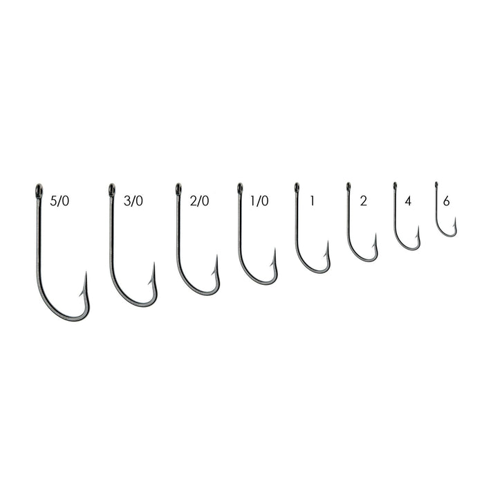 Hameçons de pêche Eyelet 1044 en acier inoxydable №1-0 10pcs Expert Predator 50285