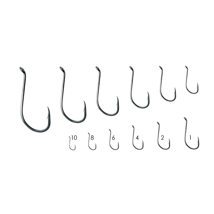 Hameçons de pêche Eyelet 92553 en acier inoxydable №4 10pcs Expert Predator 50298