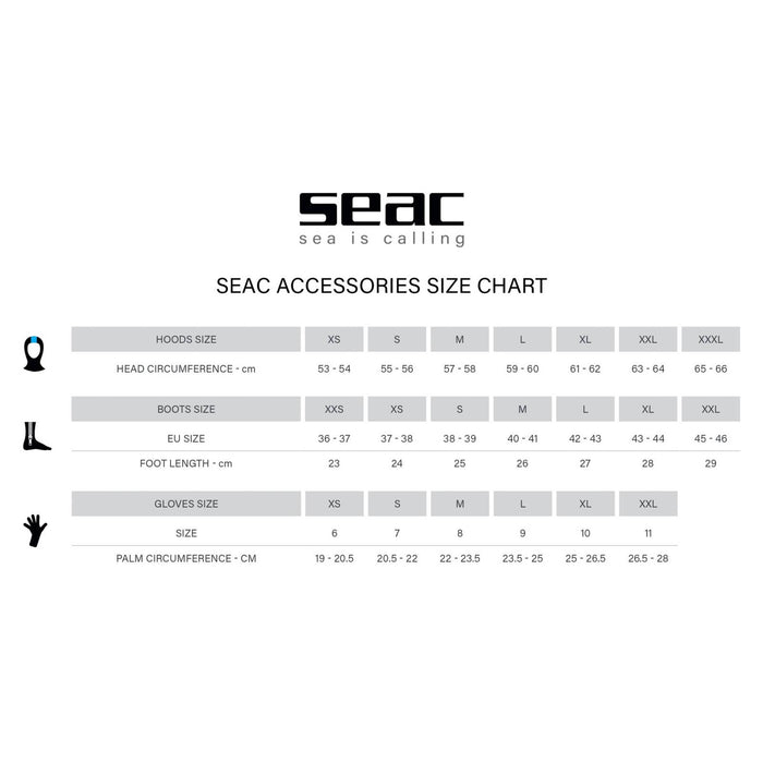 Bottes Tropic 2mm XXS Seac 505-20-XXS