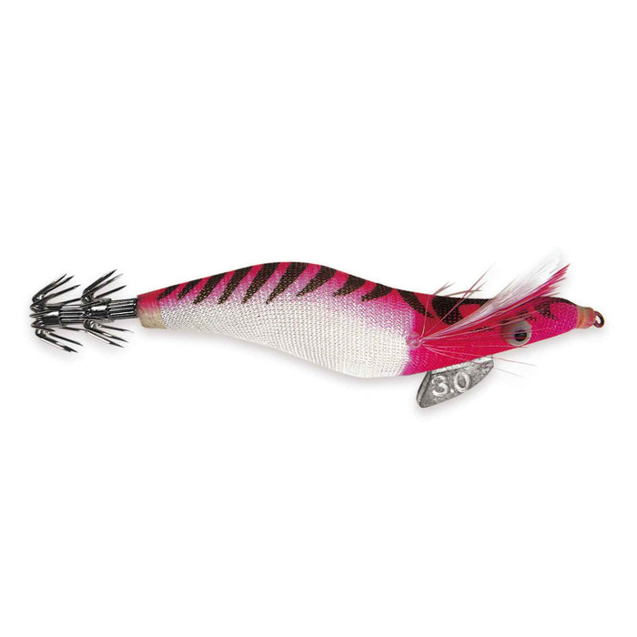 Jig à calamar en soie tête rouge taille 6cm Lineaeffe 5053060