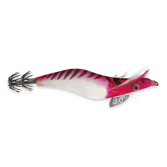 Jig à calamar en soie tête rouge taille 12cm Lineaeffe 5053120