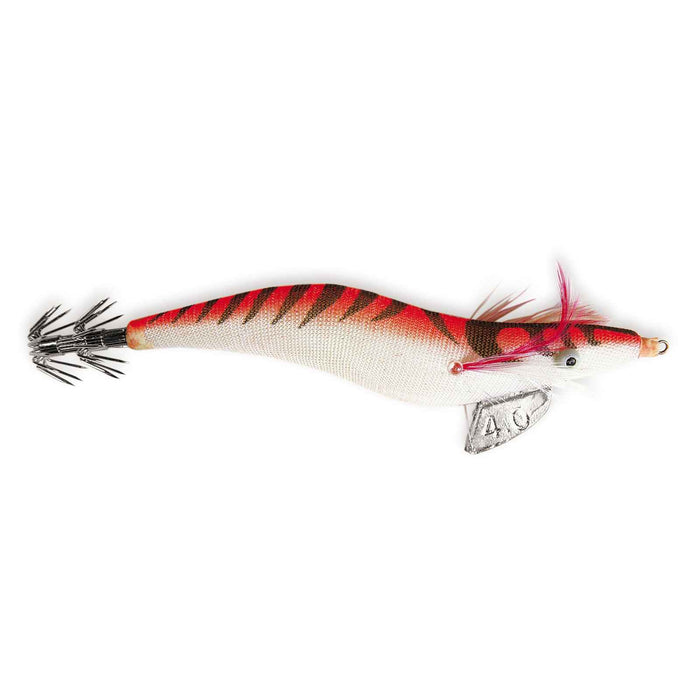 Jig à calamar en soie rouge taille 12cm Lineaeffe 5055120