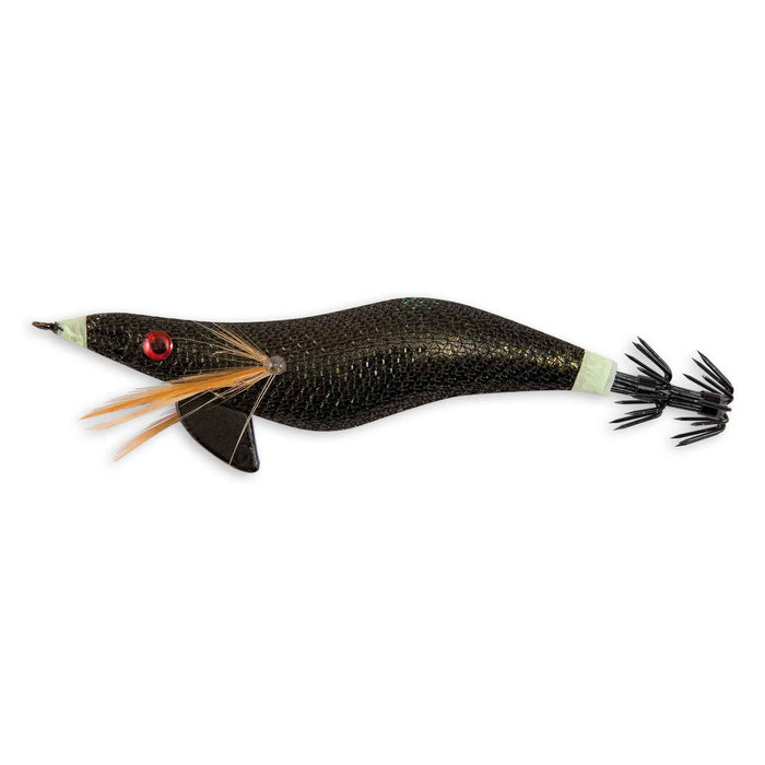 Jig à calamar en soie entièrement noire taille 6cm Lineaeffe 5057060
