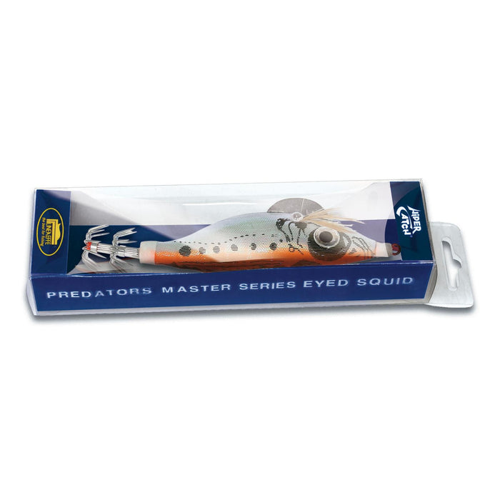 Jig à calmar avec yeux orange 8 cm Lineaeffe 5096005