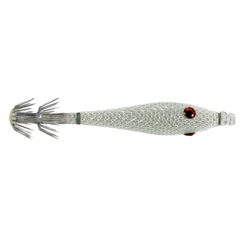 Jig à calmar en silicone blanc 3 g 6 cm Fishing Ferrari 5097806