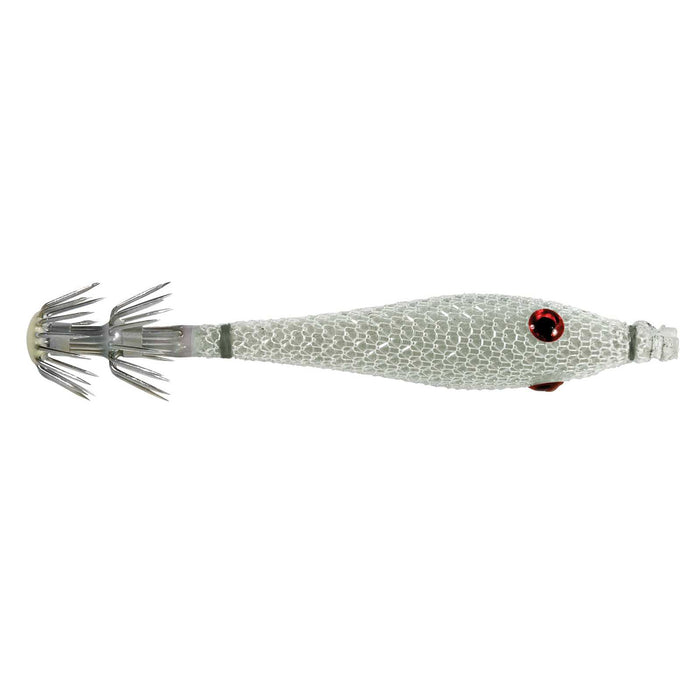Jig à calmar en silicone blanc 7 g 9 cm Fishing Ferrari 5097809
