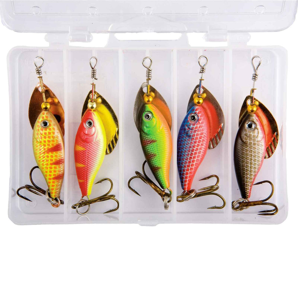 Ensemble Spinners-Cuillères dans Boîte Poly 5 Lineaeffe 5300094