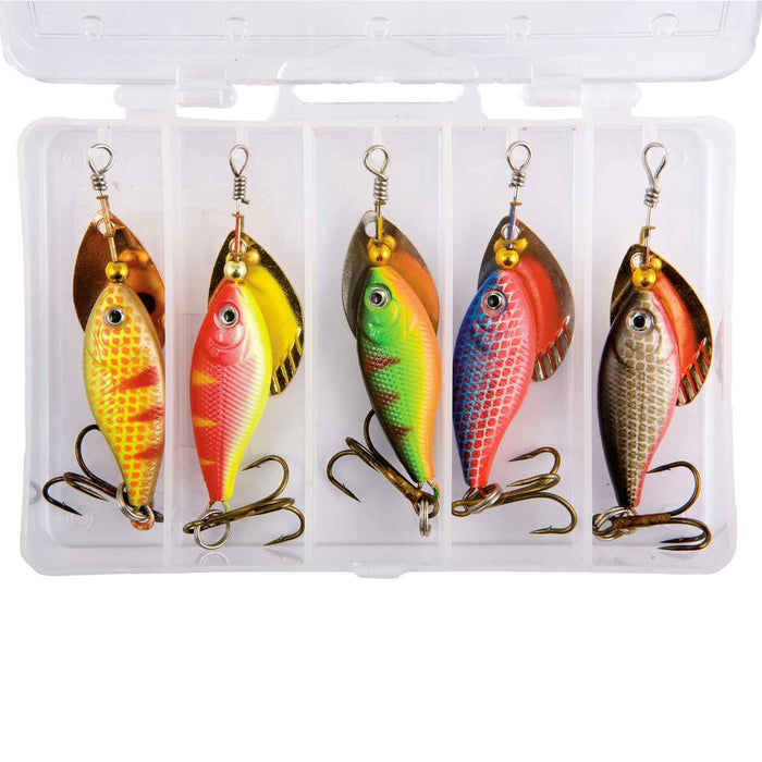 Ensemble Spinners-Cuillères dans Boîte Poly 5 Lineaeffe 5300094