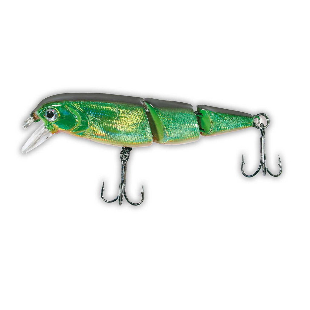 Minnow Articulé 3 Sections Vert 9g 8cm Lineaeffe 5302428