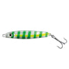 Micro Jig Argent Rayures Vertes 21g 6,5cm Hikaru 5325221