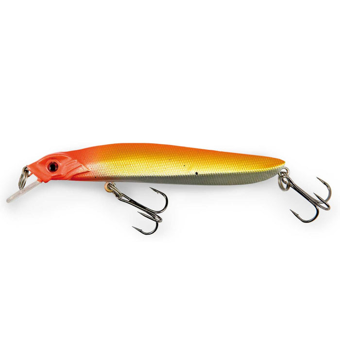 Total Minnow Flottant Rouge Jaune 8g 10cm Lineaeffe 5381101