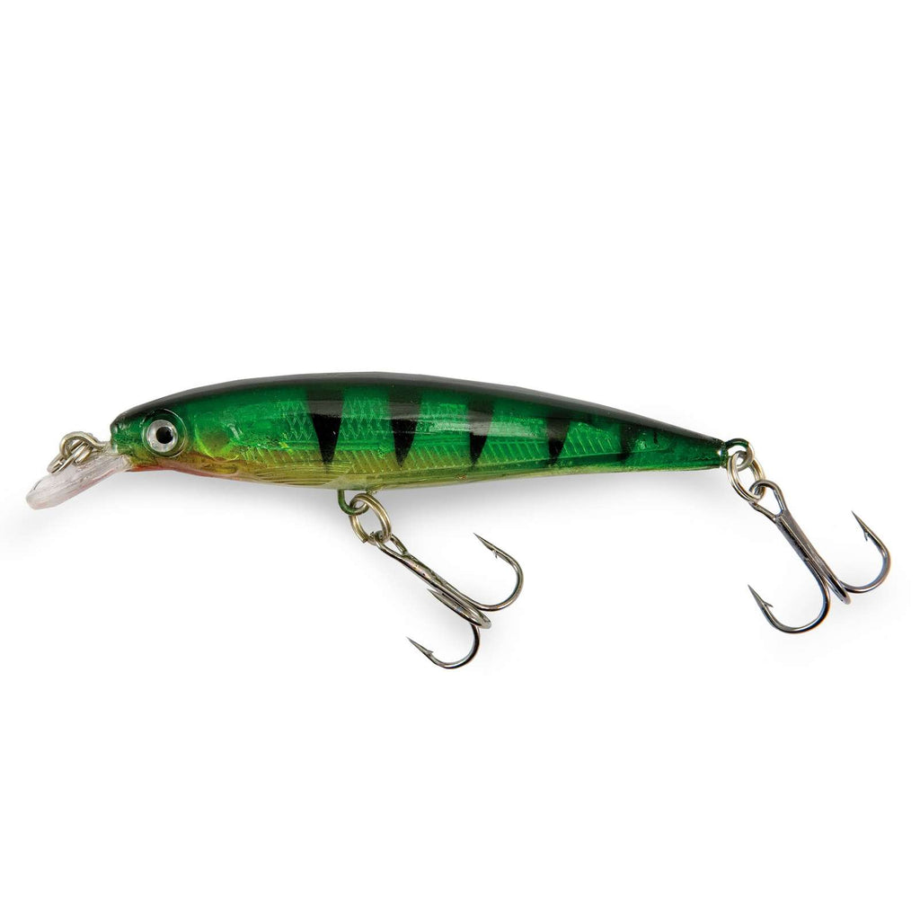 All Around Minnow Coulant Vert Foncé Tigre 7g 9cm Lineaeffe 5381201