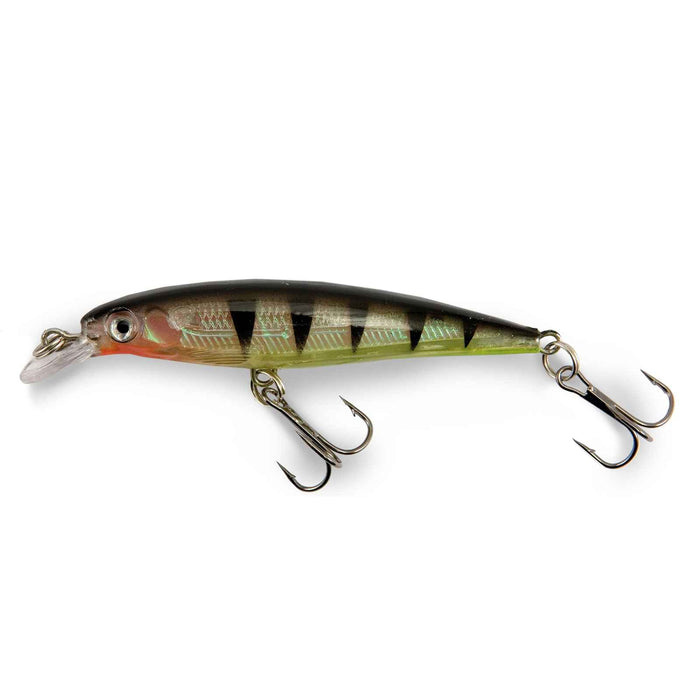 All Around Minnow Coulant Noir Argent Tigre 7g 9cm Lineaeffe 5381202