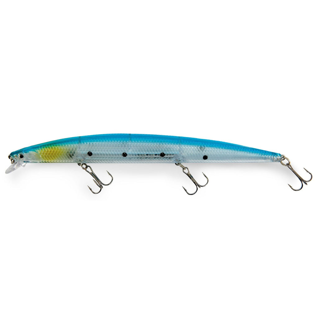 Long Jerk Flottant Transparent Bleu 22g 18cm Lineaeffe 5381402