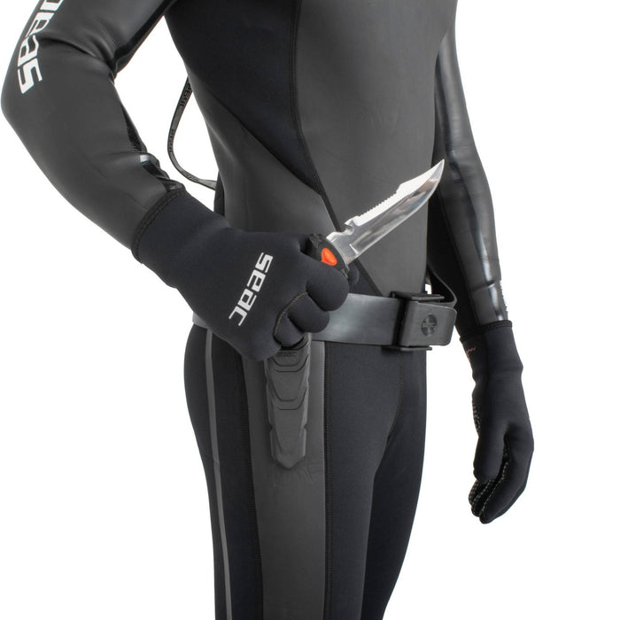 Couteau Rapid Noir-Orange Seac 55-23-NO
