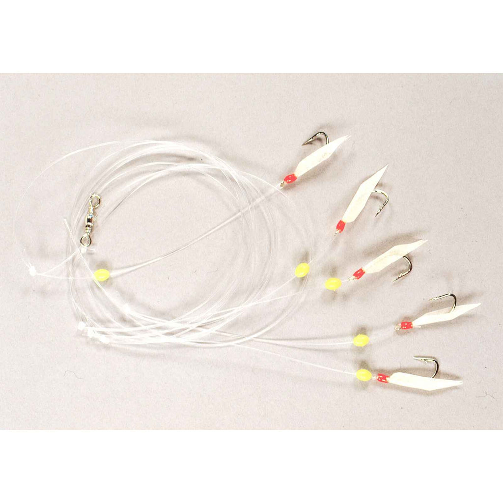 Chaiseur à appâts 6 hameçons avec perles luminescentes taille 7 Hikaru 5640070