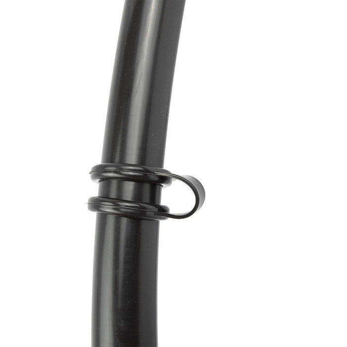 Tuyau de snorkeling Classique Noir Abysstar 57053