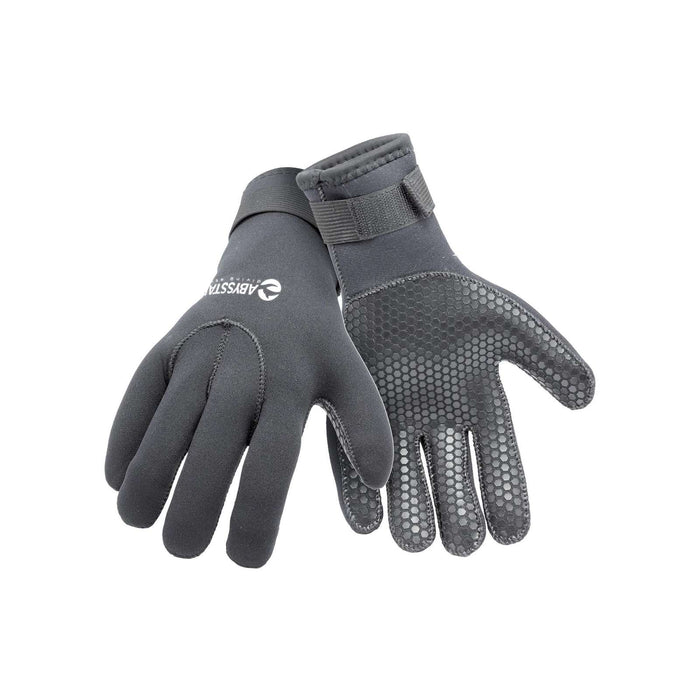 Gants de plongée Supreme Velcro 5 mm noir S Abysstar 58006