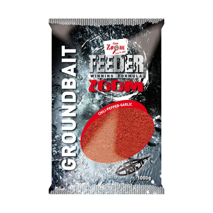 Goundbaits Feeder Zoom Piment Ail 1kg Lineaeffe 5879150