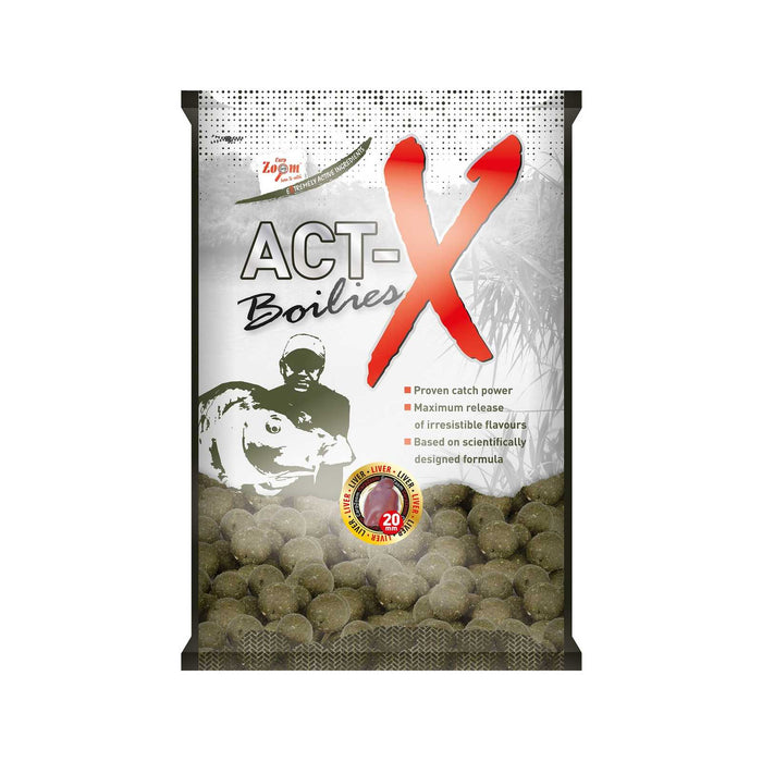 Boilies Act-X Épices chaudes Ail 800g Lineaeffe 5879332