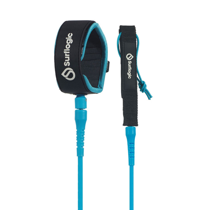 Leash Longboard 9 Cheville Cyan Surflogic 59032
