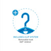 Porte-Maillot Maxi Système Double Bleu Surflogic 59090
