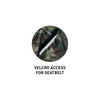 Housse de siège de voiture étanche Triple Universelle Camouflage Surflogic 59116