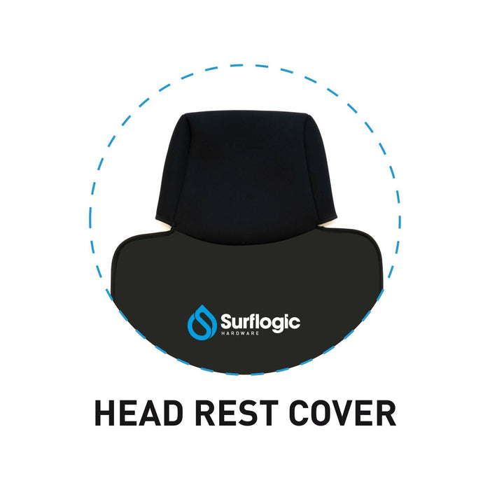 Housse de siège de voiture étanche Simple Néoprène Noir Suflogic 59117