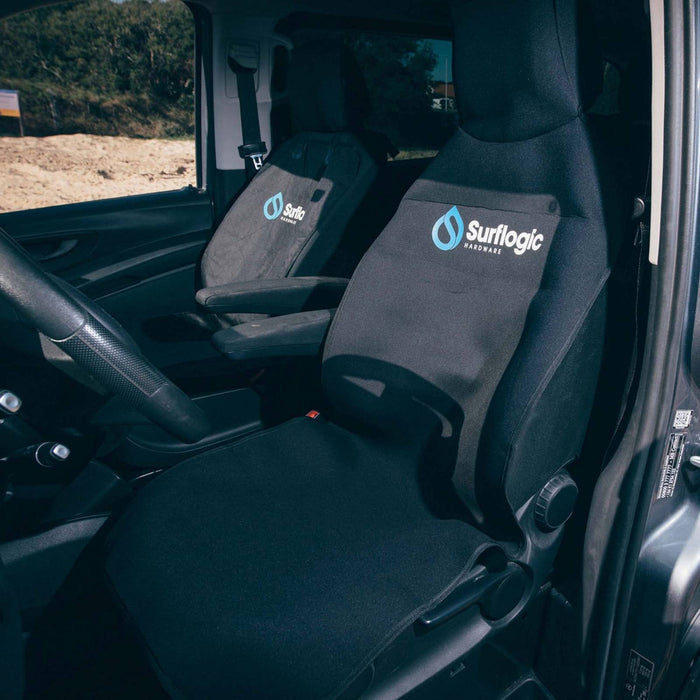Housse de siège de voiture étanche Simple Néoprène Noir Suflogic 59117