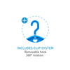 Cintre à combinaison Système Double Bleu Surflogic 59139