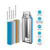 Bouteille Bouche Standard Noir 600ml Surflogic 59710
