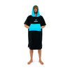 Poncho Noir-Cyan Surflogic 59802