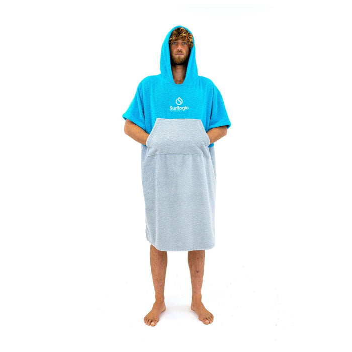 Poncho Cyan-Gris Surflogic 59804