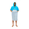 Poncho Cyan-Gris Surflogic 59804