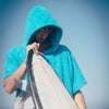 Poncho Cyan-Gris Surflogic 59804