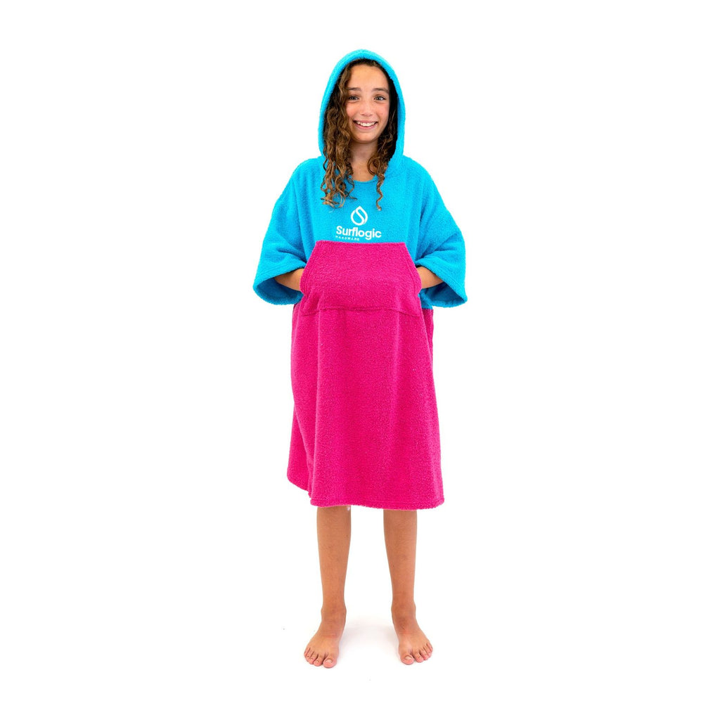 Poncho Junior Cyan-Rose Surflogic 59807