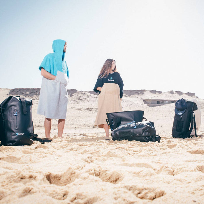 Poncho Tuile-Marine Surflogic 59810