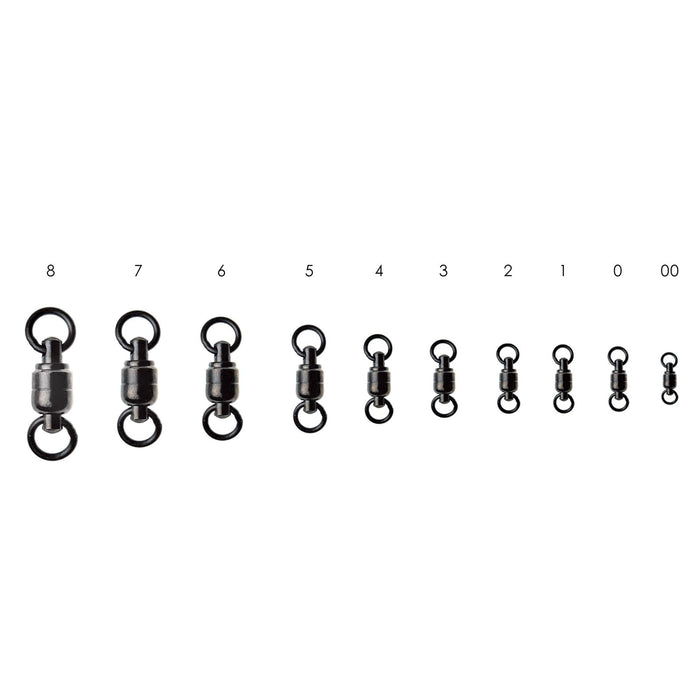 Pack de 3 émerillons avec snap acier inoxydable №3 Expert Predator 60460