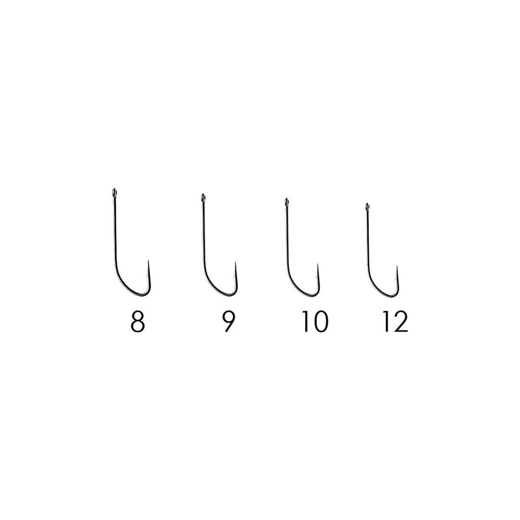 Hameçons de pêche H-260N en acier carbone cristal nickel n°12 20pcs Expert Predator 60662