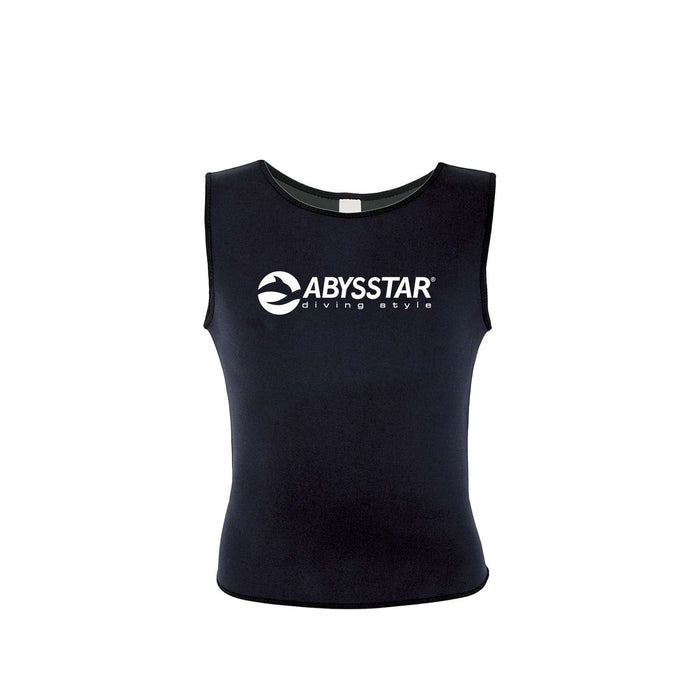 Sous-vêtement de plongée sans manches en nylon-smoothskin 2,5mm noire XXL Abysstar 62698