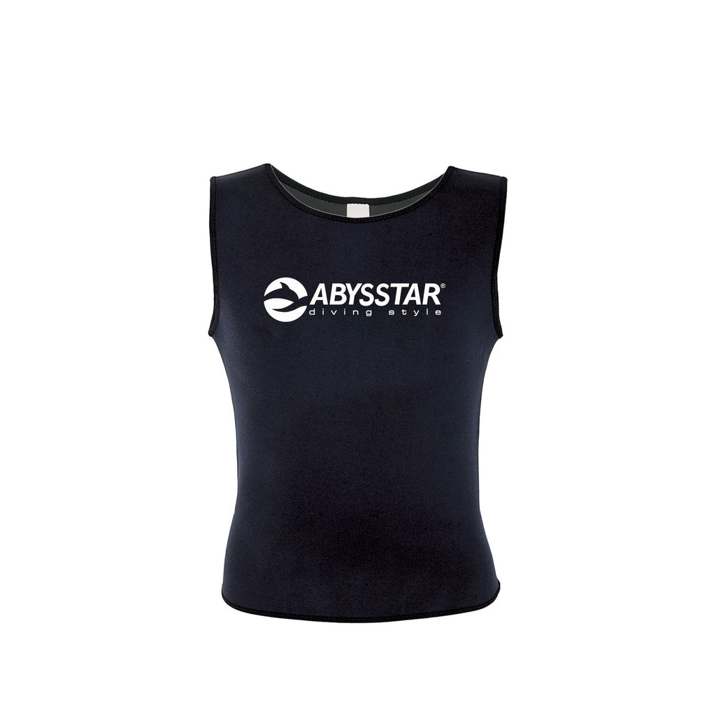 Sous-vêtement de plongée sans manches en nylon-peluche 2,5mm noire XXL Abysstar 62703
