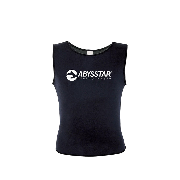 Sous-vêtement de plongée sans manches en nylon-peluche 2,5mm noire XXL Abysstar 62703