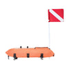 Planche de soutien pour apnée orange 80x40cm Abysstar 62723