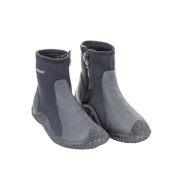 Bottes de plongée avec semelle 3mm Noir-Gris Taille 46 Abysstar 62929